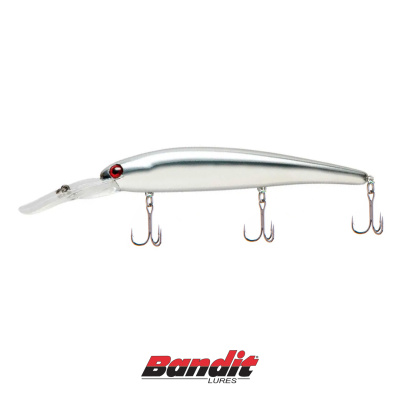 Воблер Bandit Deep Walleye (35 chrome red eye)