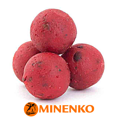 Бойлы Minenko вареные 20мм (Strawberry (клубника))