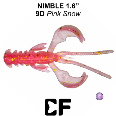 Рак CF Nimble 1.6" (49-40-9d-6 UV pink snow Кальмар)