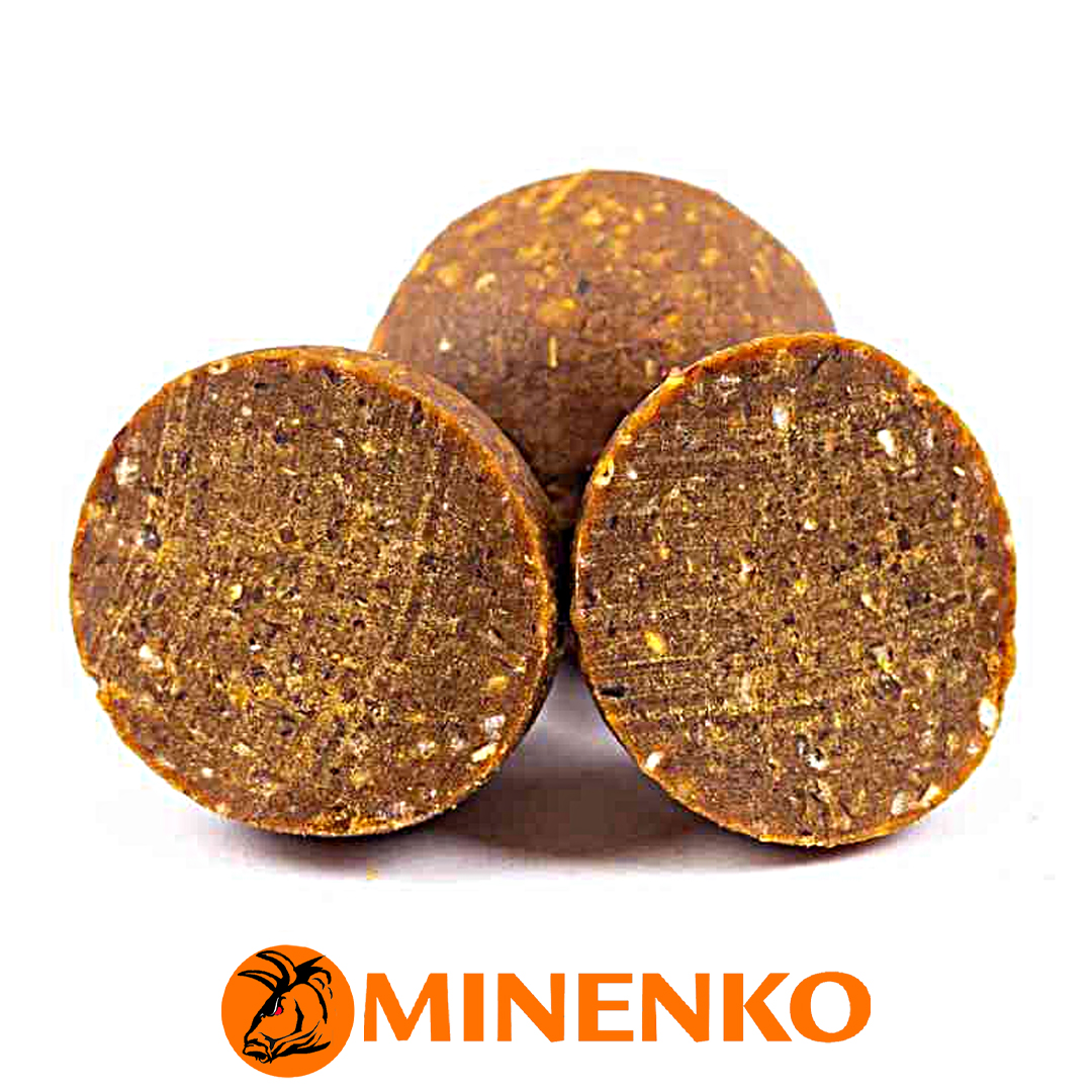 Бойлы Minenko Soluble пылящие насадочные 20мм (Pineapple) 04