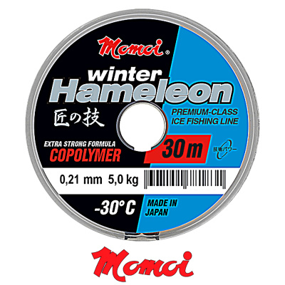 Леска Momoi Hameleon Winter 30м (0,21, 5,0кг)