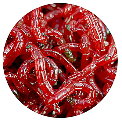 Мотыль насадочный Крупный (рубин)