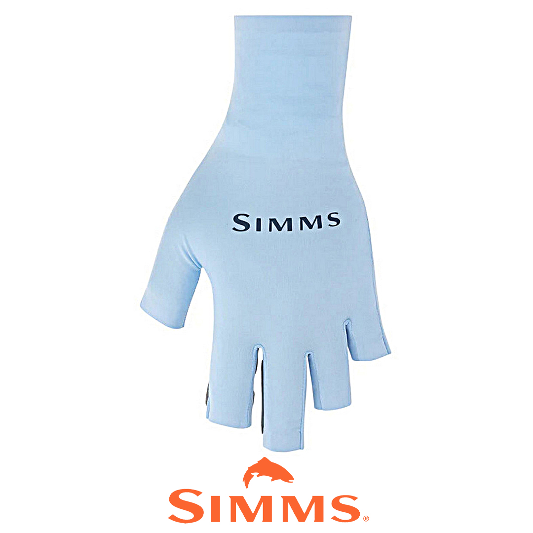 Перчатки Simms Solarflex Sun Glove sky 01