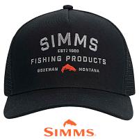 Кепка Simms Double Haul Trucker 00 Black