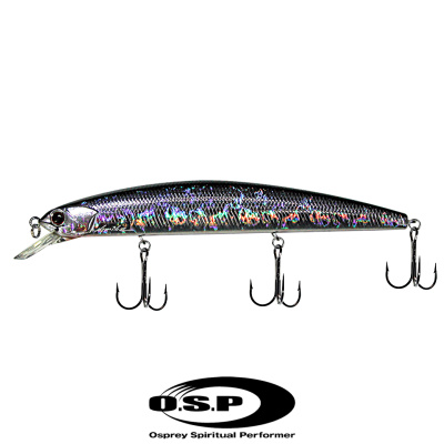 Воблер O.S.P. Asura Rudra 130SP (H-09 crystal blue shiner)