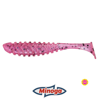 Виброхвост Minoga Cooper 3.0" (012 UV роза)