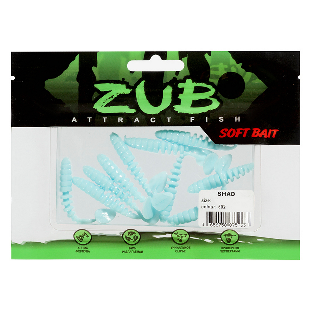 Виброхвост ZUB Shad 1,6-2,0 502 01