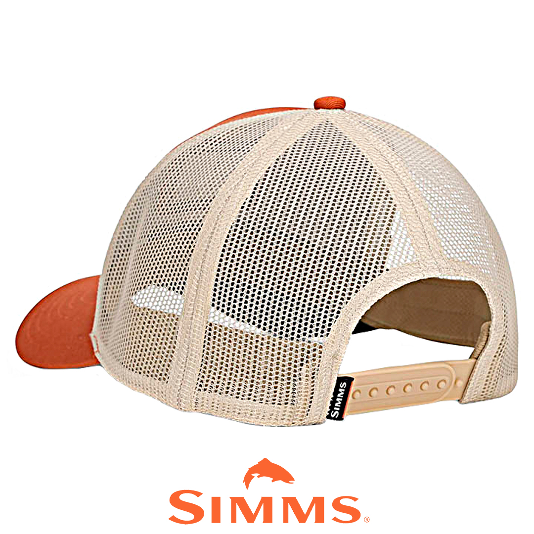 Кепка Simms Double Haul Icon Trucker 01 Simms Orange