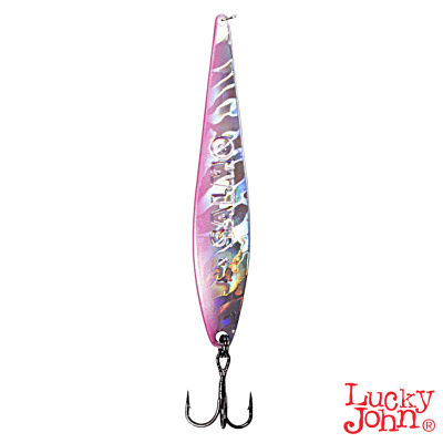 Блесна Lucky John Salmo с тройником PG битое стекло (S- 5, 78мм 17гр.)
