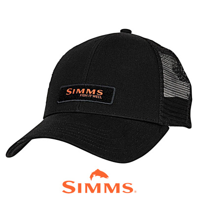 Кепка Simms Fish It Well Forever Small Fit Trucker (Black)