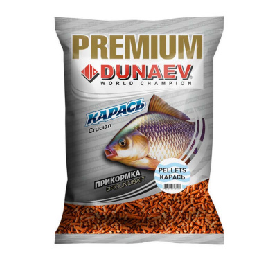 Прикормка Dunaev Premium Pellets (6mm, карась)
