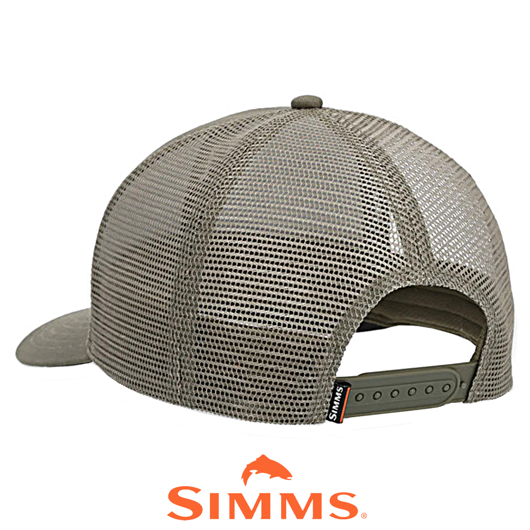 Кепка Simms ID Trucker 01 Dark Stone