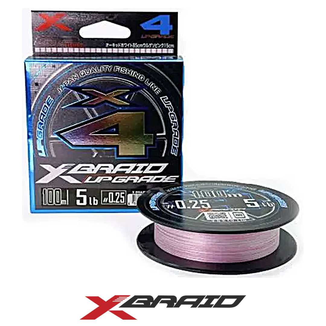 Плетёный шнур X-Braid (YGK) Upgrade X4 100м 02
