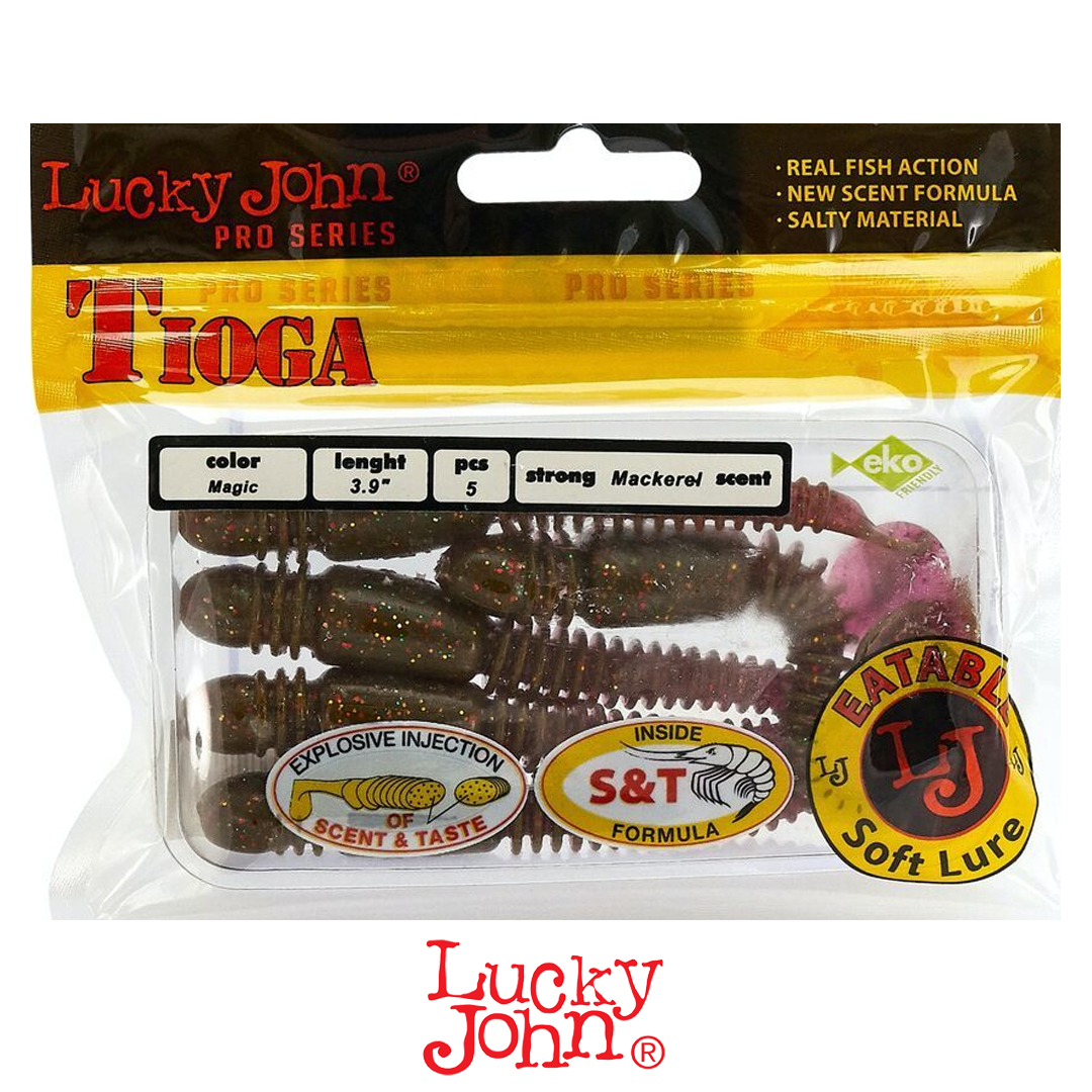 Виброхвост Lucky John Tioga 3.9 S14 1