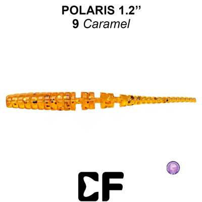 Слаг CF Polaris 1.2" (61-30-9-6 UV caramel Кальмар)
