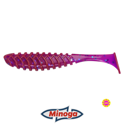 Виброхвост Minoga Cooper 3.0" (015 UV сирень FLK)