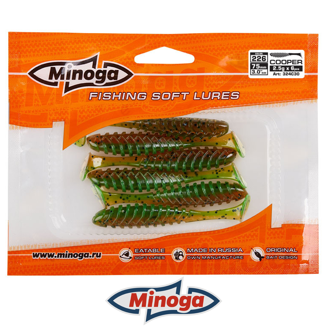 Виброхвост Minoga Cooper 226 3