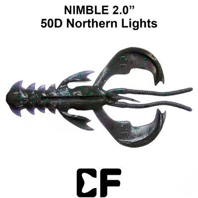 Рак CF Nimble 2.0" плавающий (50-50-50d-6 northern light Кальмар)