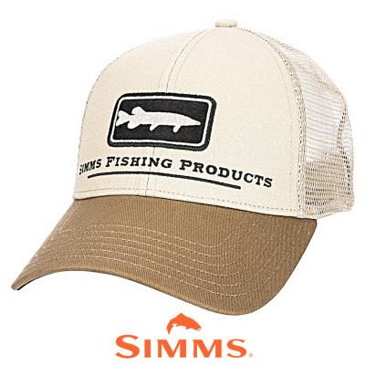 Кепка Simms Musky Icon Trucker (Tan)