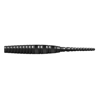 Червь ZUB Crazy Leech 2.0" (701 черный)