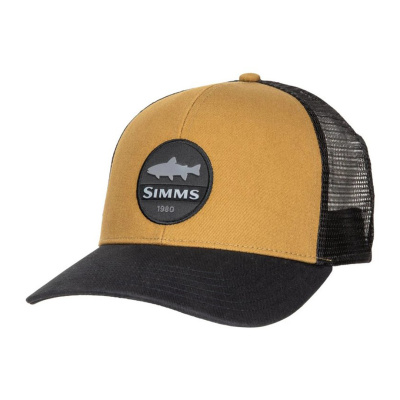 Кепка Simms Trout Patch Trucker '21 (Dark Bronze)