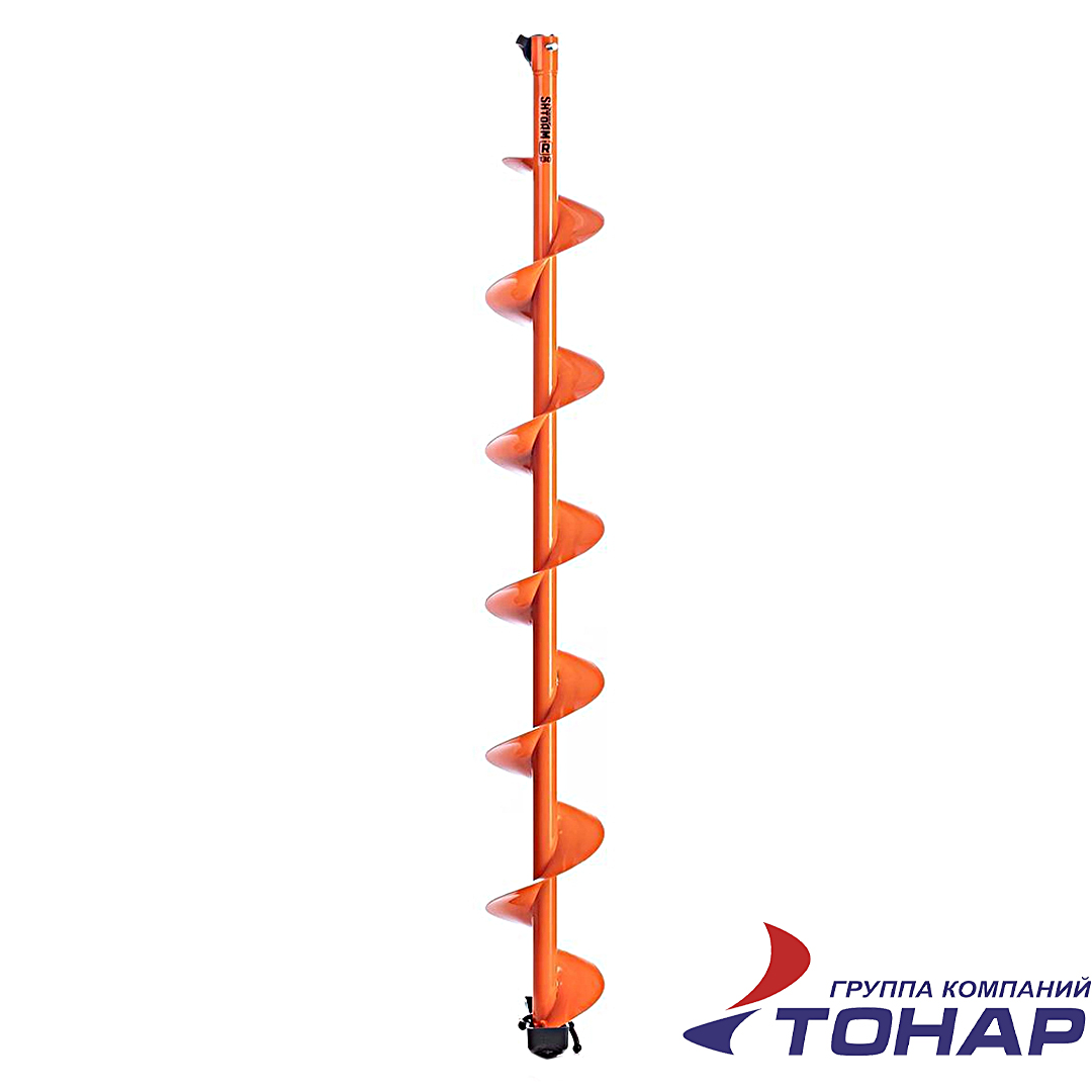 Шнек под мотобур Motoshtorm (адаптер+молоточек) 02