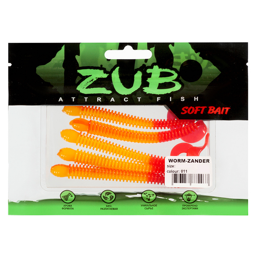 Твистер ZUB Warm-Zander 4.3 011 01