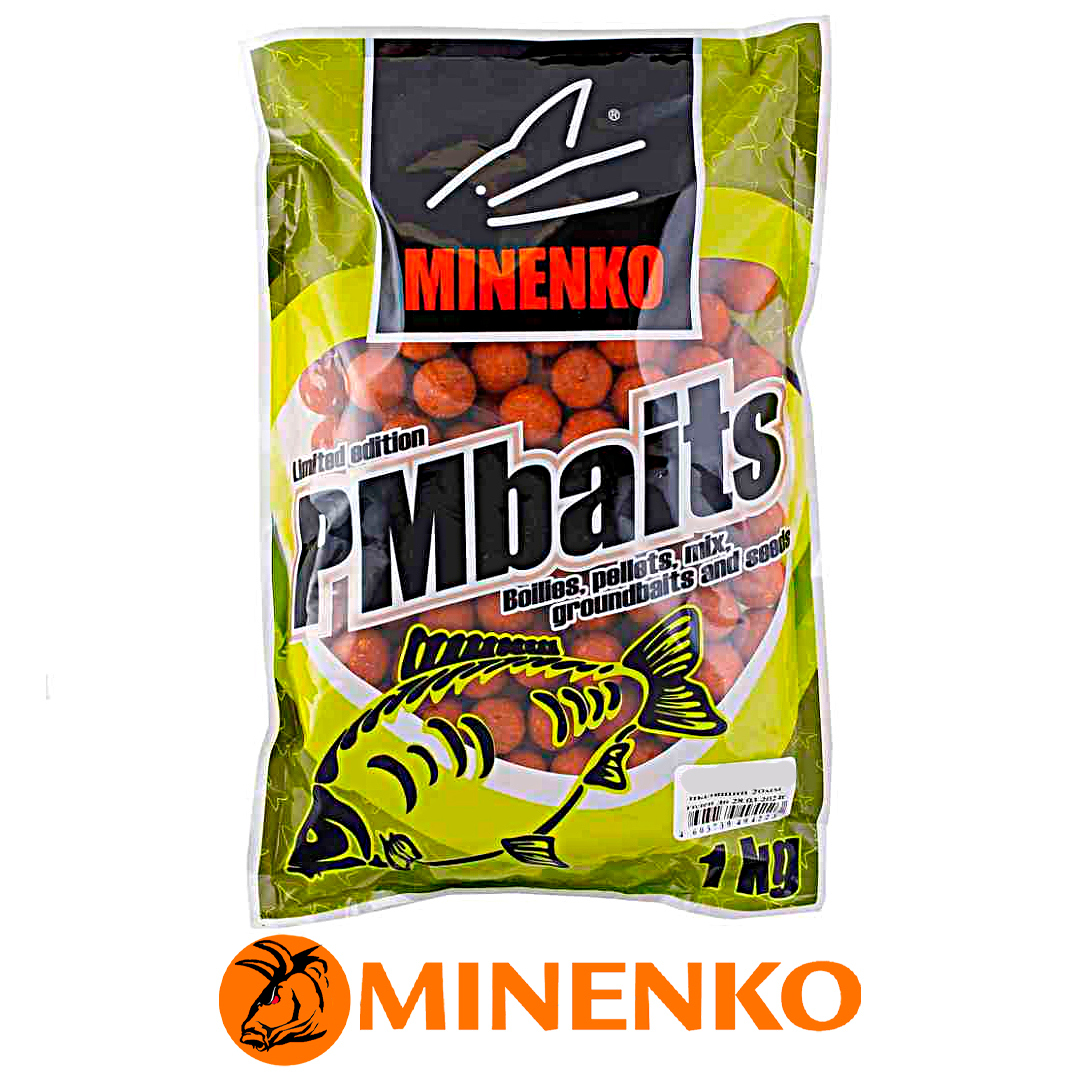 Бойлы Minenko Soluble пылящие 20мм (Orange Plum) 00