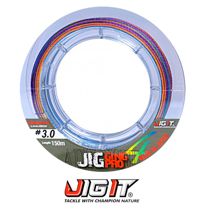 Шнур Jig It×Tokuryo JiggingPro X4 Multi 150м (#3,0 (0,29), 45lb (19,5kg))