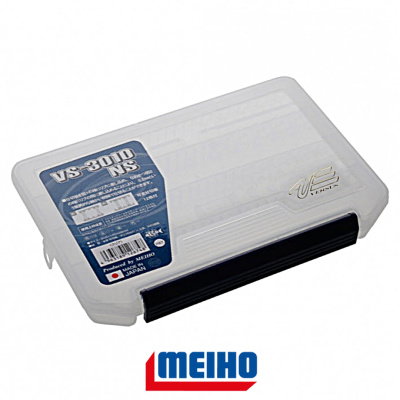 Коробка Meiho Versus VS-3010NS (205×145×28мм, 4-20отд.+12пер.clear)