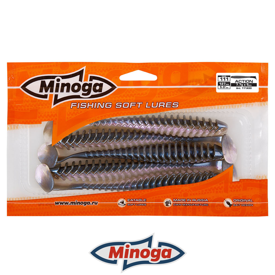 Виброхвост Minoga Action 111 2