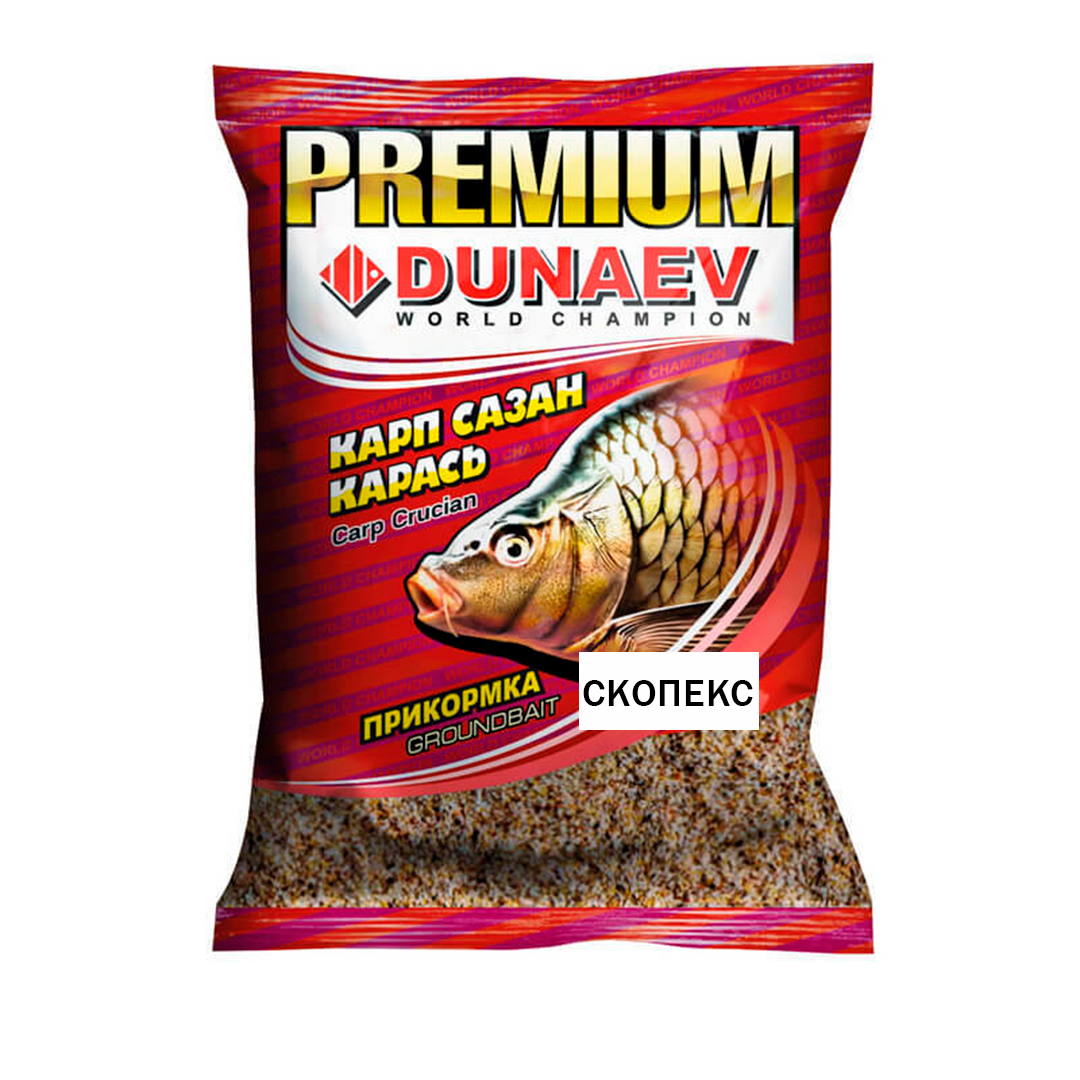 Прикормка Dunaev Premium Карп-Сазан-Скопекс