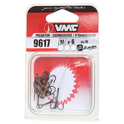 Тройник VMC 9617 BZ O'Shaughnessy Treble (№ 6, 10шт.)