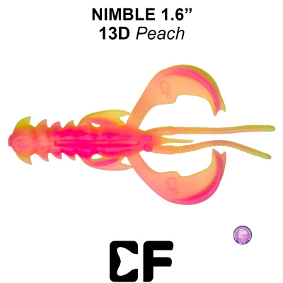 Рак CF Nimble 1.6" (49-40-13d-6 UV peach Кальмар)