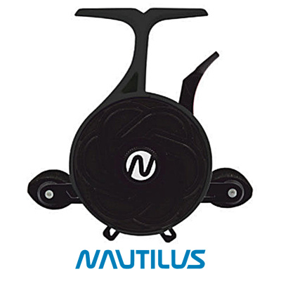 Катушка зимняя Nautilus Lira Black (N-Lira, 2.5:1, 3+1bb, 176гр.black левая)