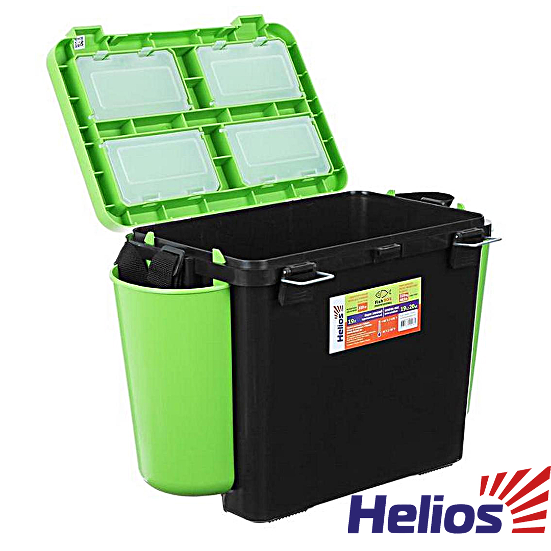 Ящик зима Helios FishBox односекционный 19L 16