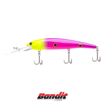 Воблер Bandit Deep Walleye (B32 pink purple scale)