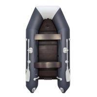 Лодка Аква Моторная 2900 Слань книжка киль графит светло серый 00