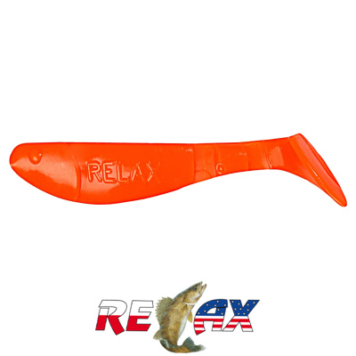 Виброхвост Relax Kopyto 2.5" Standart (S071 orange)