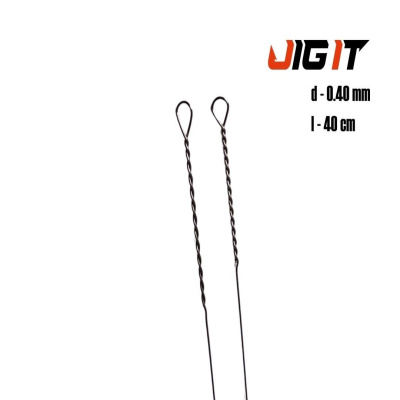 Поводок Jig It струна (d 0,40мм, L 40см, 17кг.)