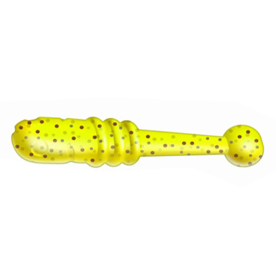 Слаг ZUB Klop 0.75" (310 желтый с блестками)