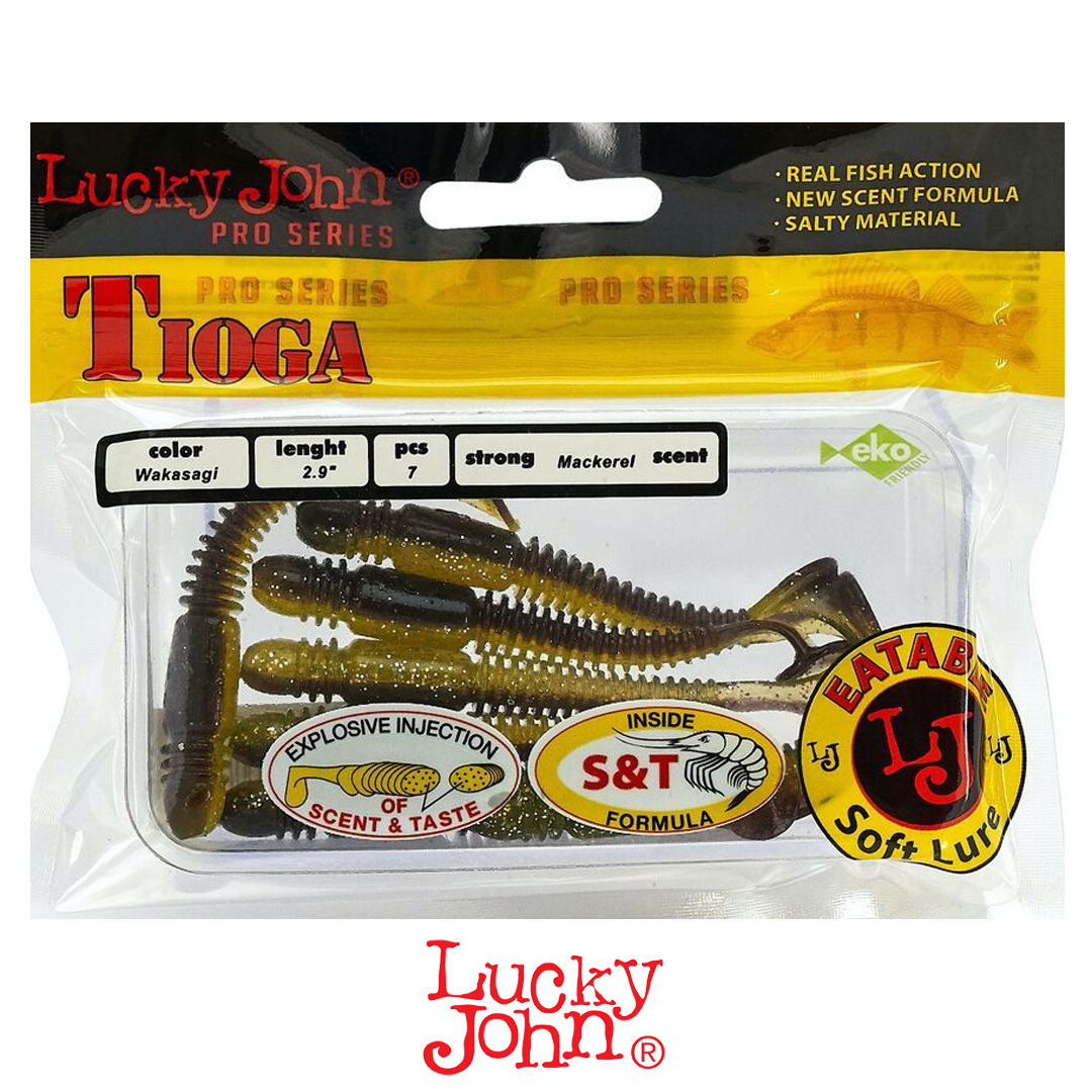 Виброхвост Lucky John Tioga 2.9 T36 1
