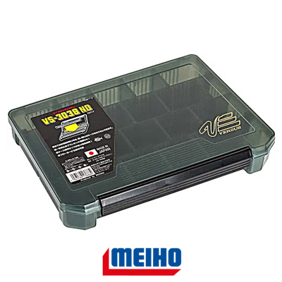 Коробка Meiho Versus VS-3038ND (275×187×43мм, 1-20отд.+18пер.black)