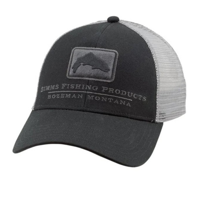 Кепка Simms Trout Icon Trucker (Black)