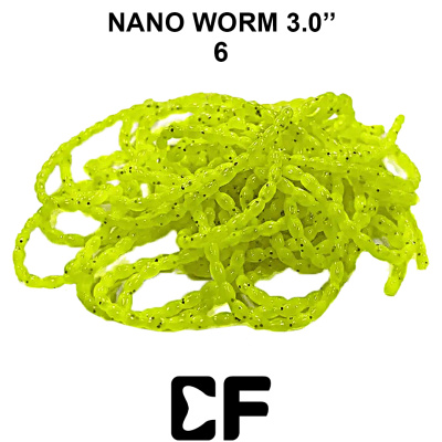 Червь CF Nano worm 3.0" (86-90- 6-6  Кальмар)