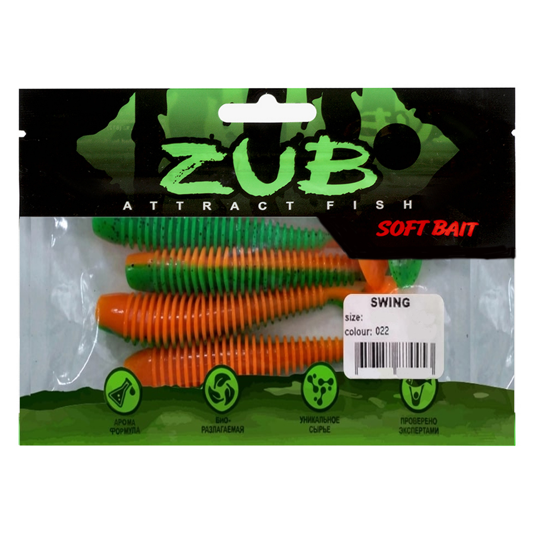 Твистер ZUB Swing 3,4-4,7 022 01