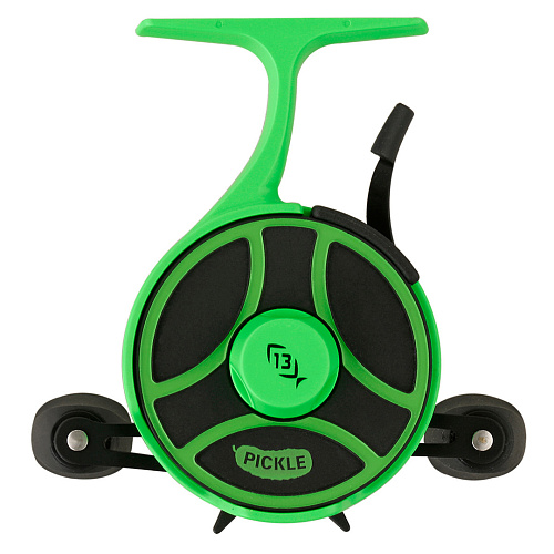 Катушка зима 13Fishing Black Betty Free Fall Ghost Ice Reel 01