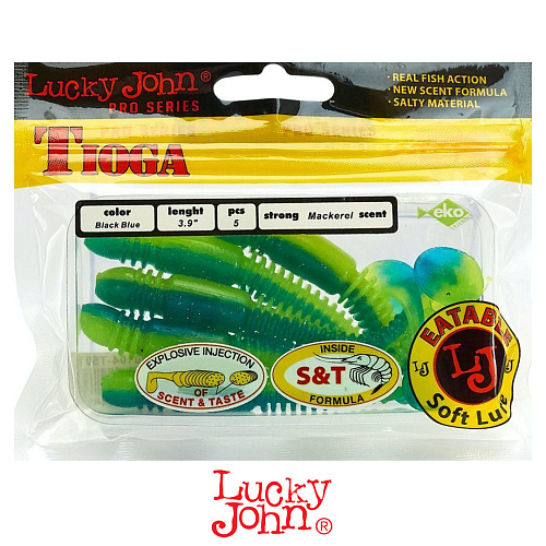 Виброхвост Lucky John Tioga 3.9 T50 1