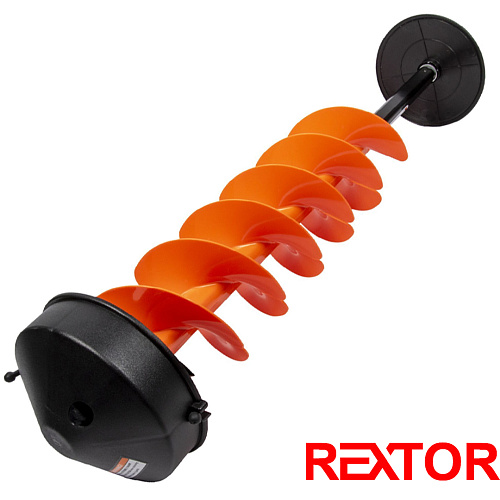 Шнек ледобура Rextor Thunderbolt пластиковый с адаптером 03