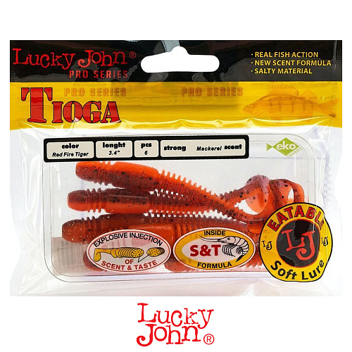 Виброхвост Lucky John Tioga 3.4 T48 1